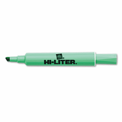 AVE07745 Desk Style Highlighter, Chisel Tip, Light Green Ink, 12/Pk By AVERY-DENNISON