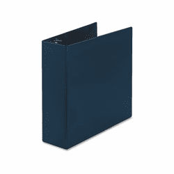 AVE07800 Durable Slant Ring Reference Binder, 4" Capacity, Blue By AVERY-DENNISON