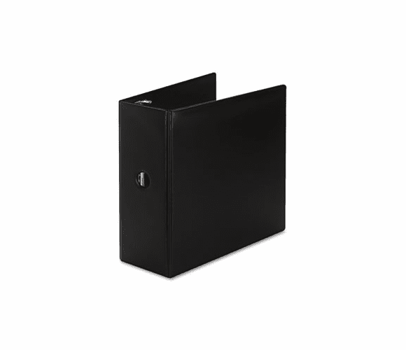 AVE07901 Durable Slant Ring Locking Reference Binder, 5" Capacity, Black By AVERY-DENNISON