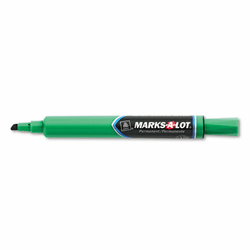 AVE08885 Permanent Marker, Large Chisel Tip, Green, Dozen By AVERY-DENNISON