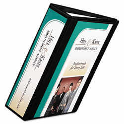 AVE09500 Durable Slant Easy Insert Ring View Binder, 2" Capacity, Black By AVERY-DENNISON