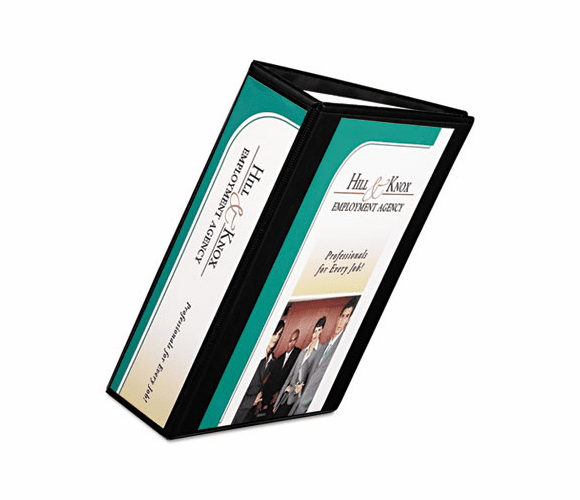 AVE09500 Durable Slant Easy Insert Ring View Binder, 2" Capacity, Black By AVERY-DENNISON