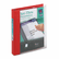 AVE10853 See-Thru Presentation Binder, Round Ring, 1" Capacity, Red By AVERY-DENNISON