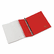 AVE10853 See-Thru Presentation Binder, Round Ring, 1" Capacity, Red By AVERY-DENNISON