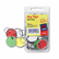 AVE11026 Metal Rim Key Tags, Card Stock/Metal, 1 1/4" Diameter, Assorted Colors, 50/Pack By AVERY-DENNISON