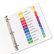 AVE11141 Ready Index Contemporary Table of Contents Divider, 1-12, Multi, Letter By AVERY-DENNISON