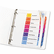 AVE11163 Extra-Wide Ready Index Dividers, 8-Tab, 9 1/2 x 11, Assorted, 8/Set By AVERY-DENNISON