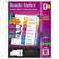 AVE11186 Ready Index Contemporary Contents Divider, 1-8, Multicolor, Letter, 6 Sets By AVERY-DENNISON