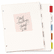 AVE11270 WorkSaver Pocket Dividers w/Five Insertable Multicolor Tabs, 5/Set By AVERY-DENNISON
