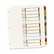 AVE11278 Ready Index Contents Dividers, 12-Tab, 1-12, Letter, Multicolor, 12/Set By AVERY-DENNISON