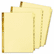 AVE11306 Gold Reinforced Laminated Tab Dividers, 25-Tab, A-Z, Letter, Buff, 25/Set By AVERY-DENNISON