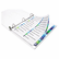 AVE11321 Ready Index Two-Column Table of Contents Divider, Title: 1-24, Multi, Letter By AVERY-DENNISON