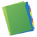 AVE11330 Preprinted Plastic Dividers, 11x8-1/2, A-Z, Assorted By AVERY-DENNISON