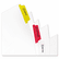 AVE11418 Index Maker Divider w/Multicolor Tabs, 5-Tab, Letter, 5 Sets/Pack By AVERY-DENNISON