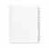 AVE11428 Index Maker Clear Label Dividers, 12-Tab, Letter, White By AVERY-DENNISON