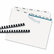 AVE11431 Index Maker Clear Label Unpunched Divider, 5-Tab, Letter, White, 5 Sets By AVERY-DENNISON