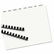 AVE11432 Index Maker Clear Label Unpunched Divider, 8-Tab, Letter, White, 5 Sets By AVERY-DENNISON