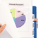 AVE11440 Index Maker Clear Label Dividers, 5-Tab, 11 1/4 x 9 1/4, 5 Sets By AVERY-DENNISON