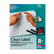 AVE11442 Index Maker Clear Label Unpunched Divider, 3-Tab, Letter, White, 25 Sets By AVERY-DENNISON