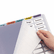 AVE11452 Index Maker Clear Label Punched Dividers, Multicolor 5-Tab, Letter By AVERY-DENNISON