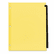 AVE11485 Office Essentials Printed Tab Index Divider Set, 31-Tab, 1-31, Black By AVERY-DENNISON
