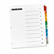 AVE11671 Office Essentials Table 'N Tabs Dividers, 10 Multicolor Tabs, 1-10, Letter, Set By AVERY-DENNISON