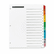AVE11675 Office Essentials Table 'N Tabs Dividers, 15 Multicolor Tabs, 1-15, Letter, Set By AVERY-DENNISON