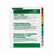 AVE11679 Office Essentials Table 'N Tabs Dividers, 12-Tab, Months, Letter, Assorted, Set By AVERY-DENNISON
