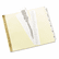 AVE11730 Gold Line Data Binder Insertable Tab Index, 6-Tab, 9-1/2 x 11, Buff, 6/Set By AVERY-DENNISON