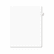 AVE11914 Avery-Style Legal Side Tab Divider, Title: 4, Letter, White, 25/Pack By AVERY-DENNISON
