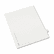 AVE11914 Avery-Style Legal Side Tab Divider, Title: 4, Letter, White, 25/Pack By AVERY-DENNISON