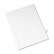 AVE11915 Avery-Style Legal Side Tab Divider, Title: 5, Letter, White, 25/Pack By AVERY-DENNISON
