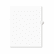 AVE11920 Avery-Style Legal Side Tab Divider, Title: 10, Letter, White, 25/Pack By AVERY-DENNISON