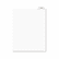 AVE11940 Preprinted Legal Bottom Tab Dividers, Exhibit A, Letter, 25/Pack By AVERY-DENNISON