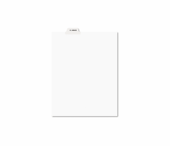 AVE11943 Preprinted Legal Bottom Tab Dividers, Exhibit D, Letter, 25/Pack By AVERY-DENNISON