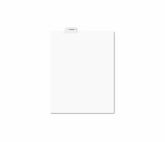 AVE11948 Preprinted Legal Bottom Tab Dividers, Exhibit I, Letter, 25/Pack By AVERY-DENNISON