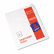 AVE11959 Blank Tab Legal Index Divider Set, 25-Tab, Letter, White, Set of 25 By AVERY-DENNISON