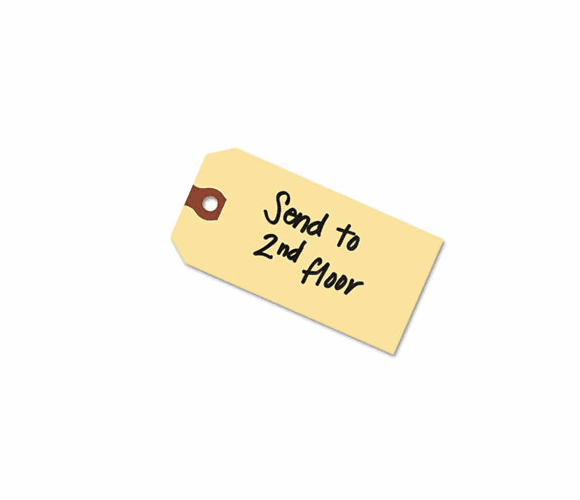 AVE12305 Shipping Tags, Paper, 4 3/4 x 2 3/8, Manlia, 1,000/Pack By AVERY-DENNISON