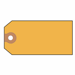 AVE12325 Shipping Tags, Paper, 4 3/4 x 2 3/8, Yellow, 1,000/Pack By AVERY-DENNISON