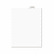 AVE12390 Preprinted Legal Bottom Tab Dividers, Exhibit Q, Letter, 25/Pack By AVERY-DENNISON