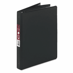 AVE12880 Easel Presentation Binder, Vinyl, Black By AVERY-DENNISON