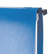 AVE14800 Hanging File Poly Ring Binder, 1" Capacity, Blue By AVERY-DENNISON