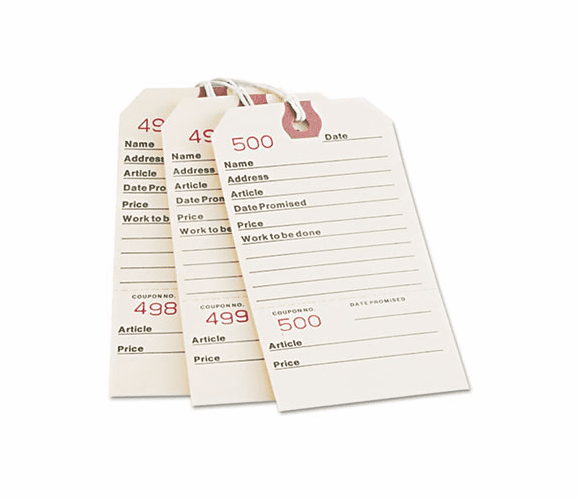 AVE15030 Repair Tags, 5 1/4 x 2 5/8, Manila, 500/Box By AVERY-DENNISON