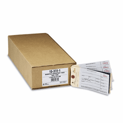 AVE15372 Duplicate Inventory Tags, Bond Top Copy, 6 1/4 x 3 1/8, Manila/White, 500/Box By AVERY-DENNISON