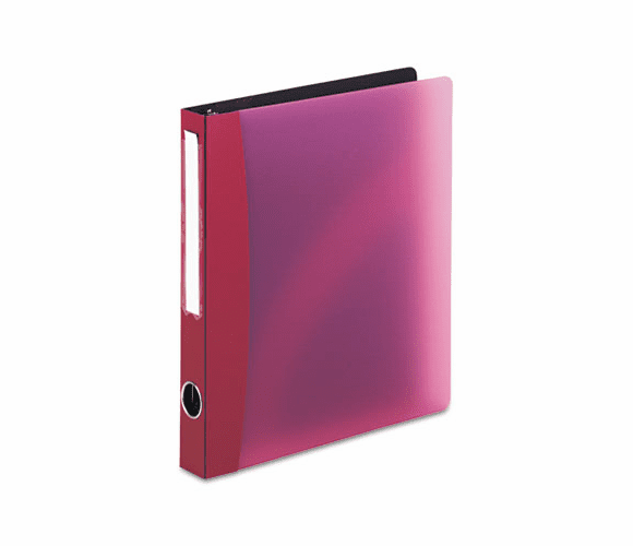AVE15807 Easy Access Round Ring Reference Binder, 1" Capacity, Burgundy By AVERY-DENNISON