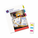 AVE16141 Self-Adhesive Write-On Index Tabs, 1 1/4 Inch, Blue/Magenta/Yellow, 48/Pack By AVERY-DENNISON