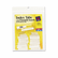 AVE16221 Self-Adhesive Tabs with White Printable Inserts, One Inch, Clear Tab, 25/Pack By AVERY-DENNISON