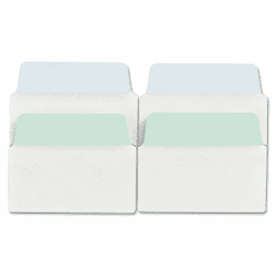 AVE16312 NoteTabs-Notes, Tabs and Flags in One, Cool Blue/Green, Two Inch, 40/PK By AVERY-DENNISON