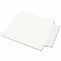 AVE16323 NoteTabs-Notes, Tabs and Flags in One, Pastel Blue/Clear, Three Inch, 10/Pack By AVERY-DENNISON