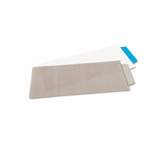 AVE16331 NoteTabs-Notes, Tabs and Flags, Taupe/Pastel Blue/Clear, Three Inch, 6/Pack By AVERY-DENNISON